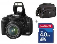 Concursuri online: Castiga un aparat foto profesional Canon EOS 450D + obiectiv EF S 18 55mm IS + SD 4GB Kingston + geanta Tamrac 3345